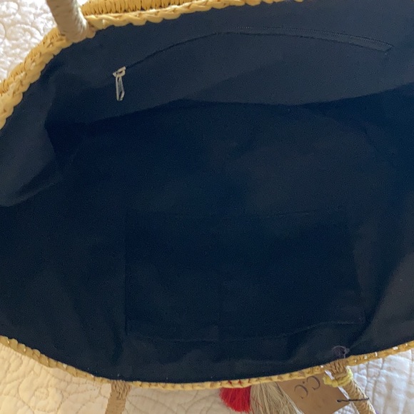 Straw beach bag “always on vacay” - Picture 7 of 8